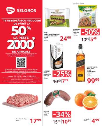 Cataloage Selgros - 13.12.2024 - 31.12.2024.