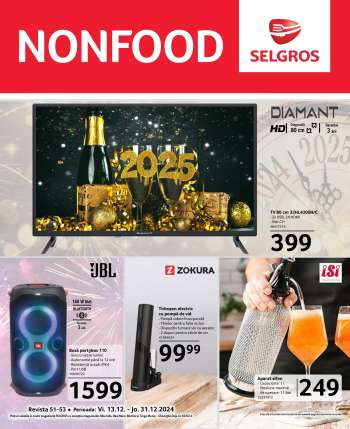 Cataloage Selgros - 13.12.2024 - 31.12.2024.