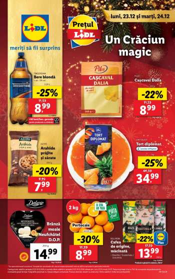 Cataloage Lidl - 23.12.2024 - 24.12.2024.
