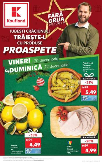 Cataloage Kaufland - 20.12.2024 - 22.12.2024.