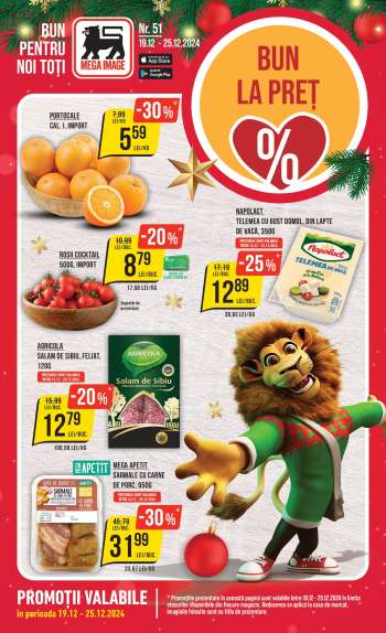 Cataloage Mega Image - 19.12.2024 - 25.12.2024.