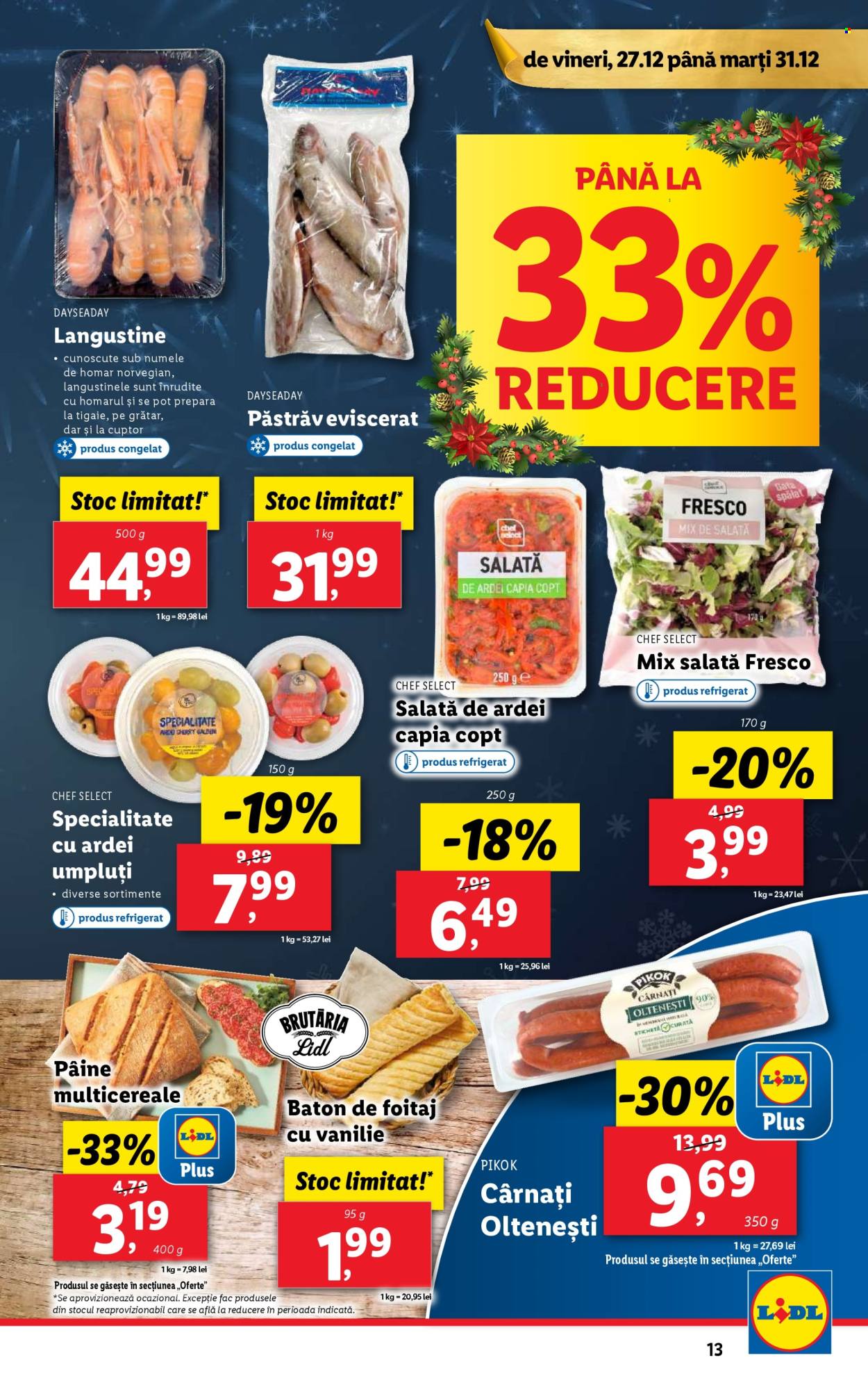Catalog Lidl - 27.12.2024 - 31.12.2024. Pagina 13