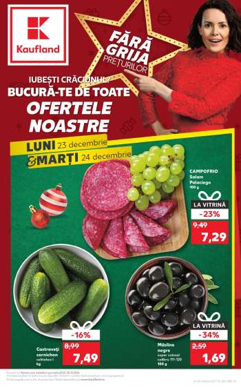 Cataloage Kaufland - 23.12.2024 - 24.12.2024.