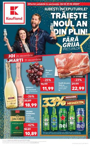 Cataloage Kaufland - 26.12.2024 - 31.12.2024.
