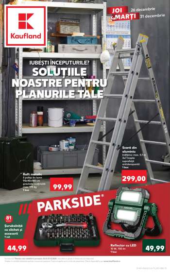 Cataloage Kaufland - 26.12.2024 - 31.12.2024.