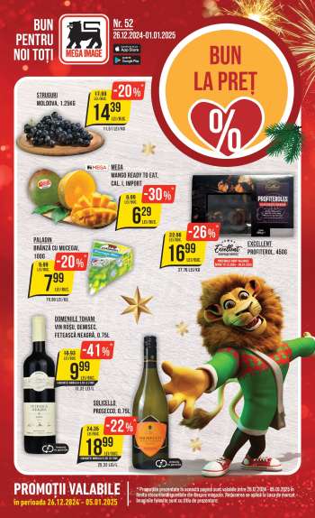 Cataloage Mega Image - 26.12.2024 - 01.01.2025.