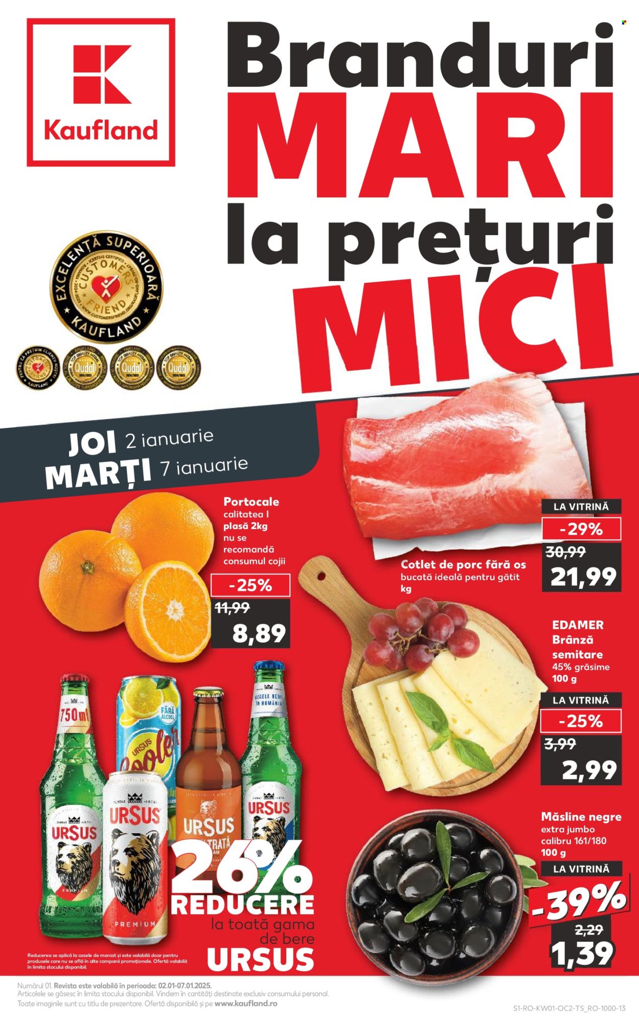 Catalog Kaufland - 02.01.2025 - 07.01.2025. Pagina 1