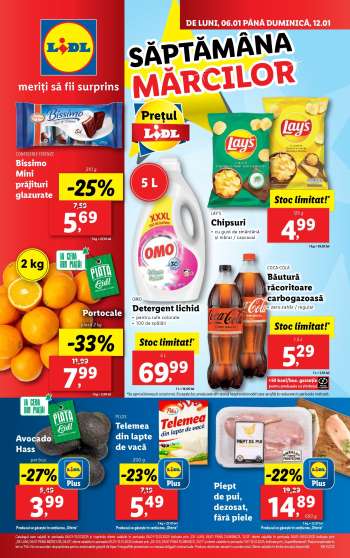 Cataloage Lidl - 06.01.2025 - 12.01.2025.