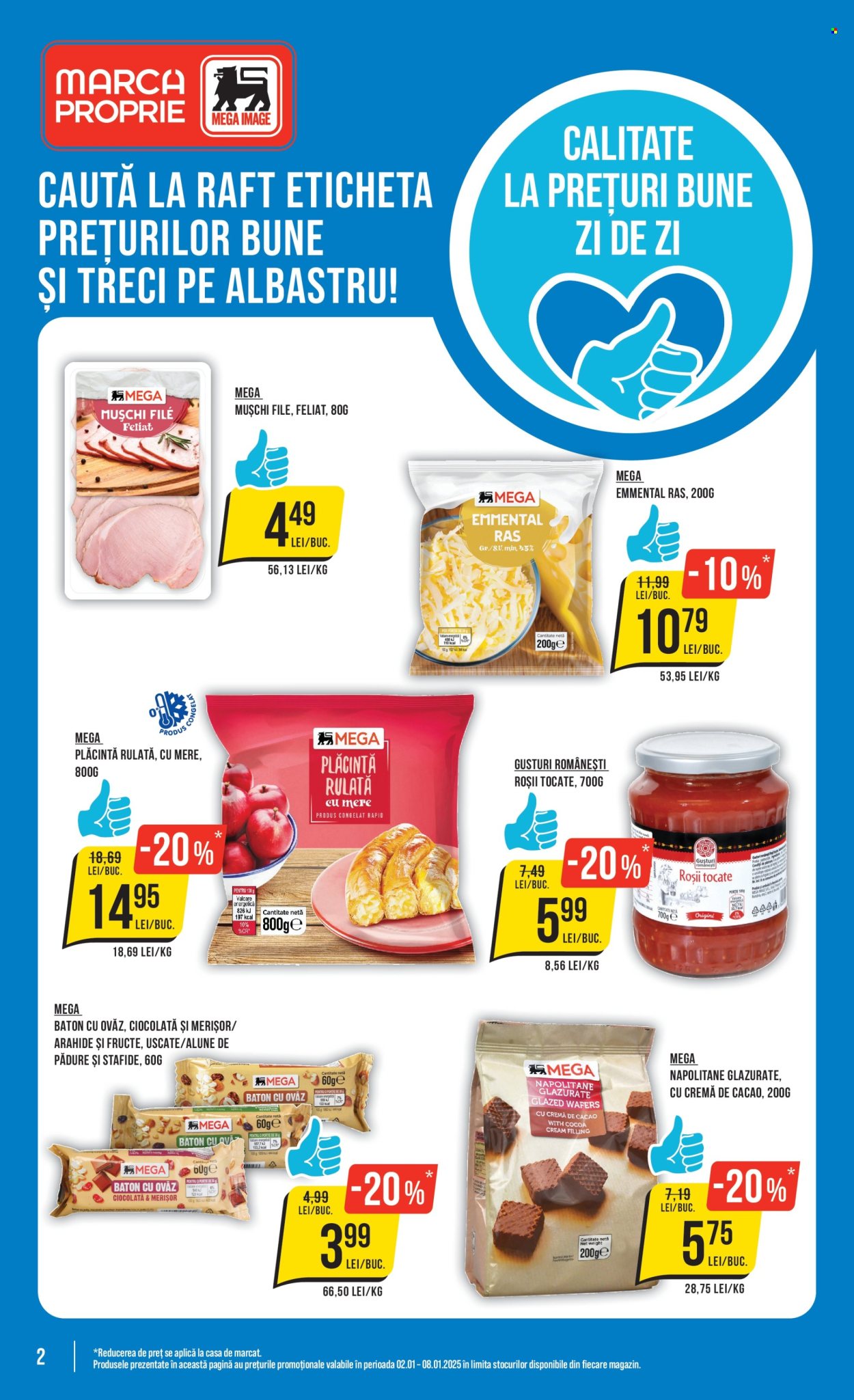 Catalog Mega Image - 02.01.2025 - 08.01.2025. Pagina 2