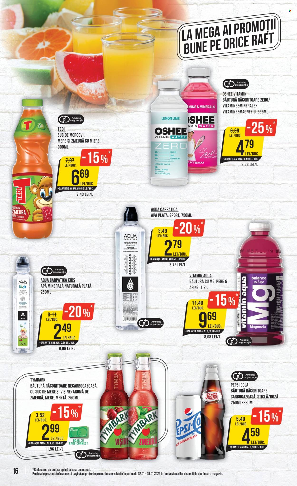 Catalog Mega Image - 02.01.2025 - 08.01.2025. Pagina 16