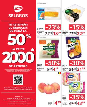 Cataloage Selgros - 02.01.2025 - 23.01.2025.