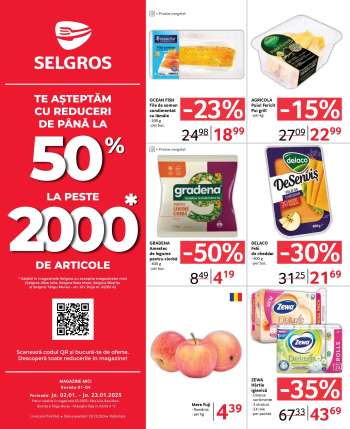 Cataloage Selgros - 02.01.2025 - 23.01.2025.