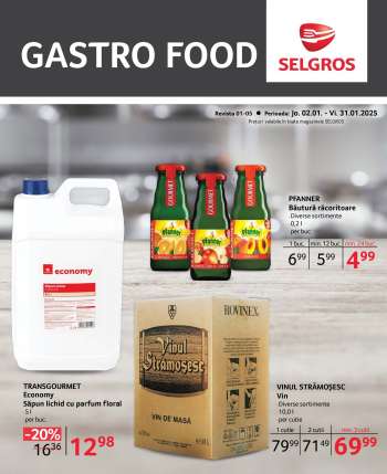 Cataloage Selgros - 02.01.2025 - 31.01.2025.