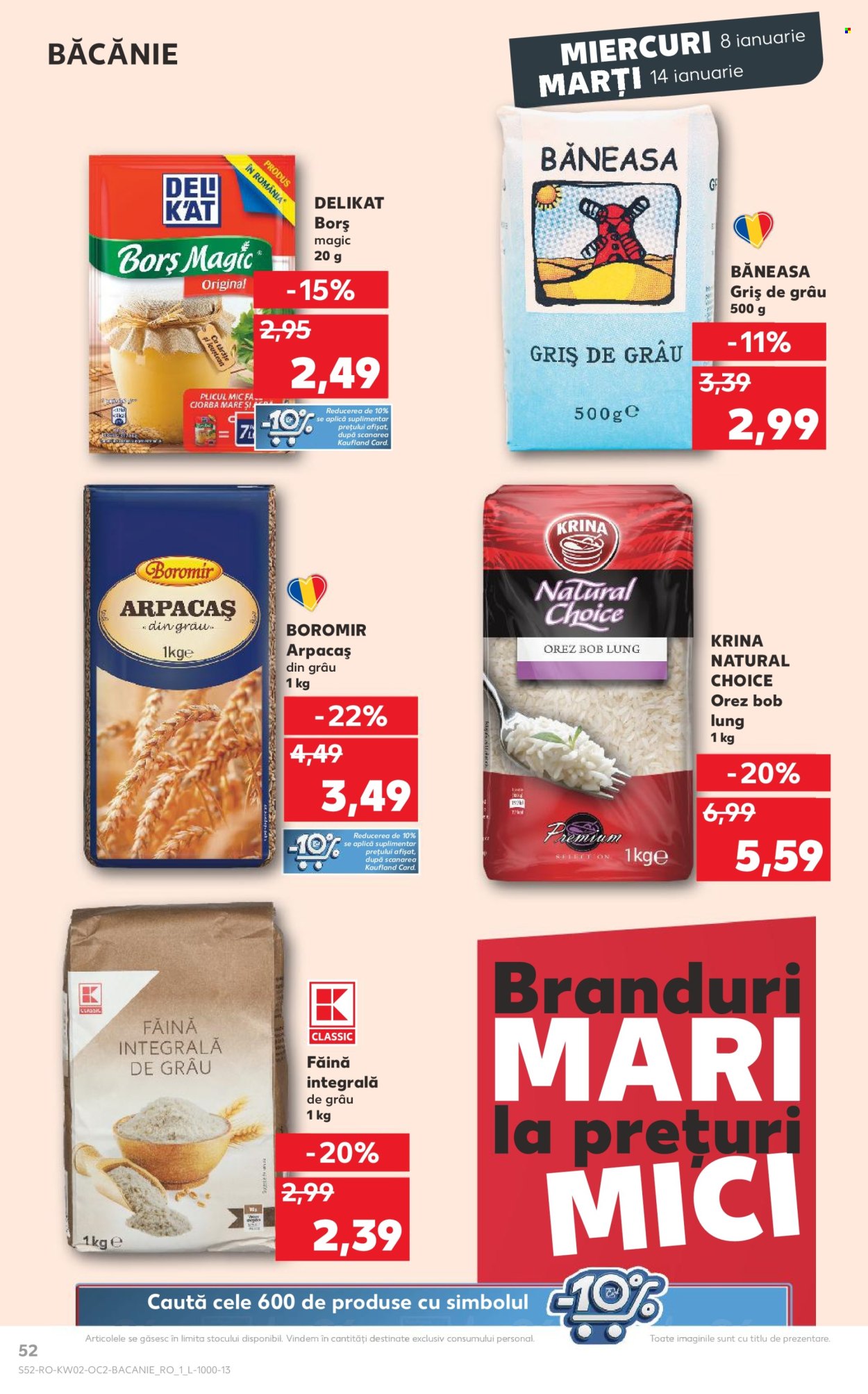 Catalog Kaufland - 08.01.2025 - 14.01.2025. Pagina 52