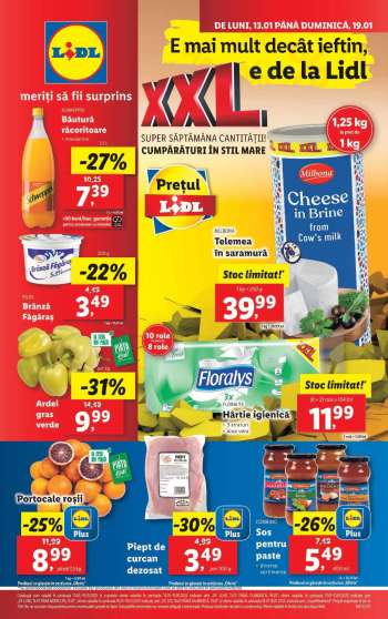Cataloage Lidl - 13.01.2025 - 19.01.2025.