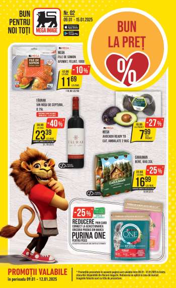Cataloage Mega Image - 09.01.2025 - 15.01.2025.