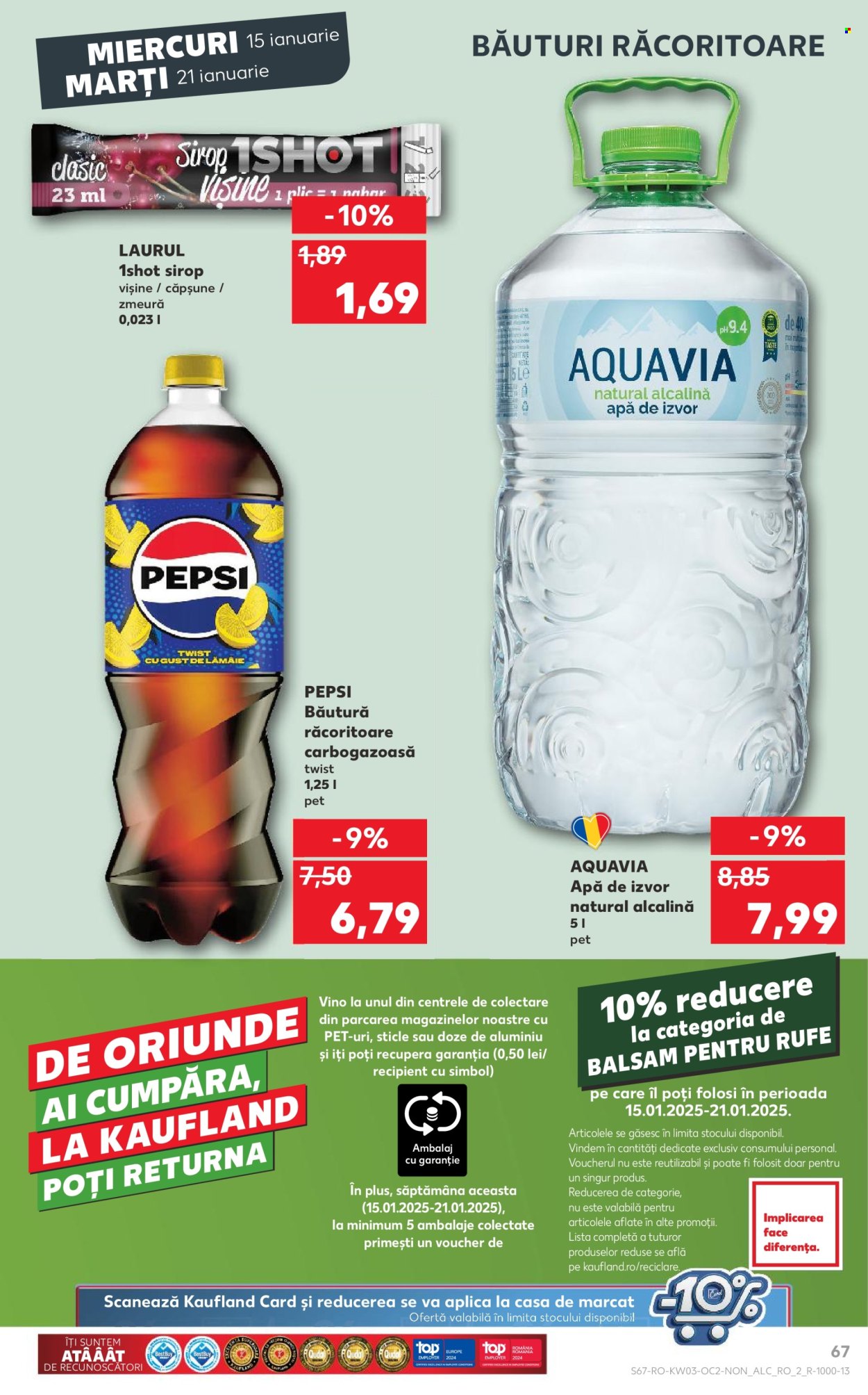 Catalog Kaufland - 15.01.2025 - 21.01.2025. Pagina 67