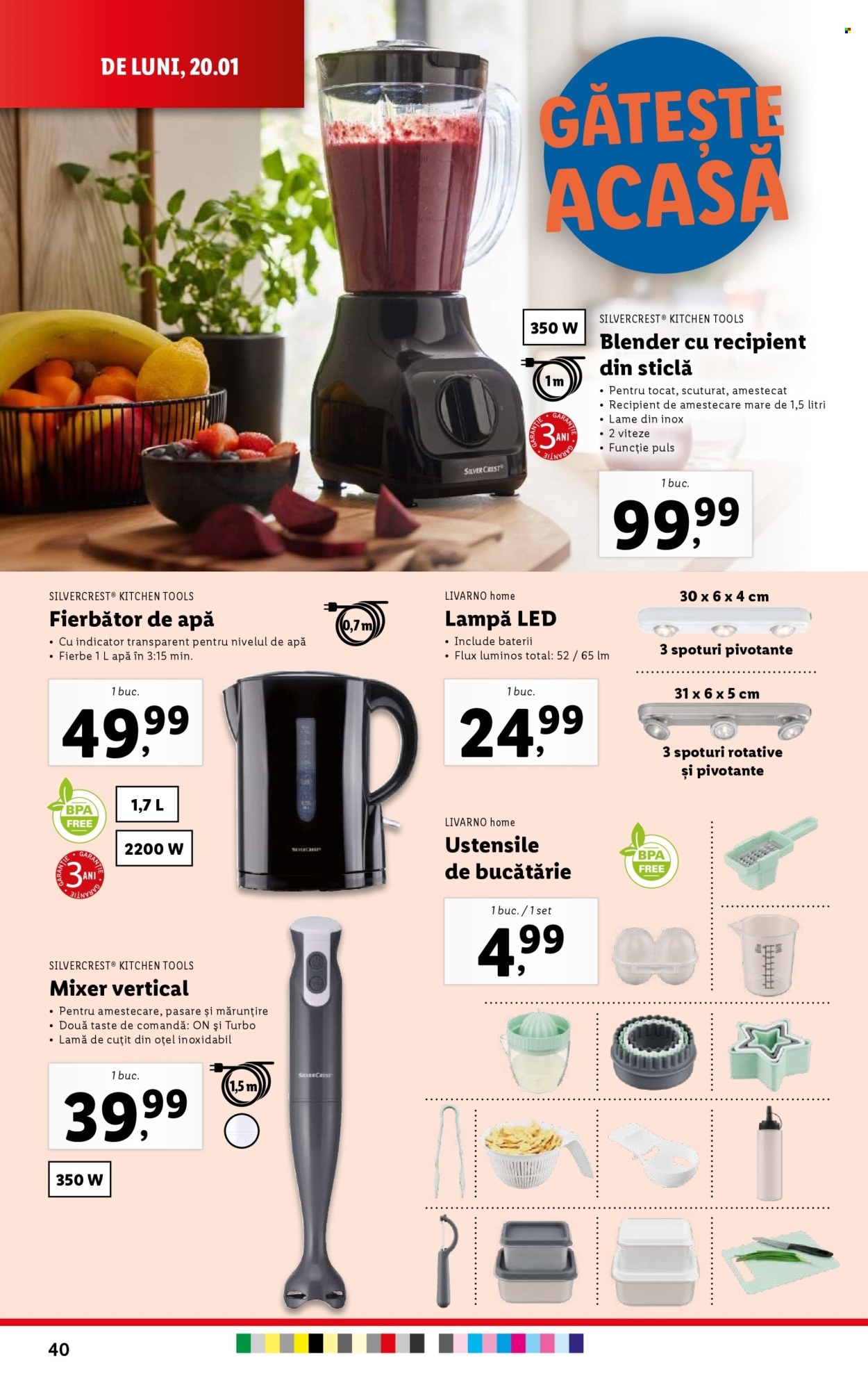 Catalog Lidl - 20.01.2025 - 26.01.2025. Pagina 40