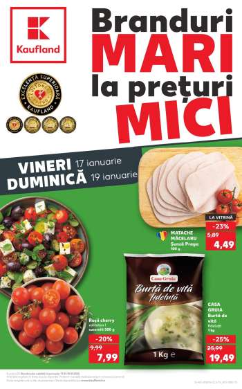 Cataloage Kaufland - 17.01.2025 - 19.01.2025.