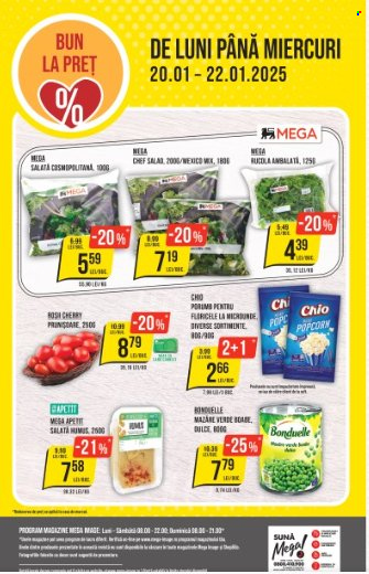 Catalog Mega Image - 20.01.2025 - 22.01.2025. Pagina 1