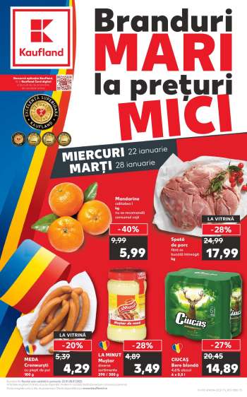 Cataloage Kaufland - 22.01.2025 - 28.01.2025.
