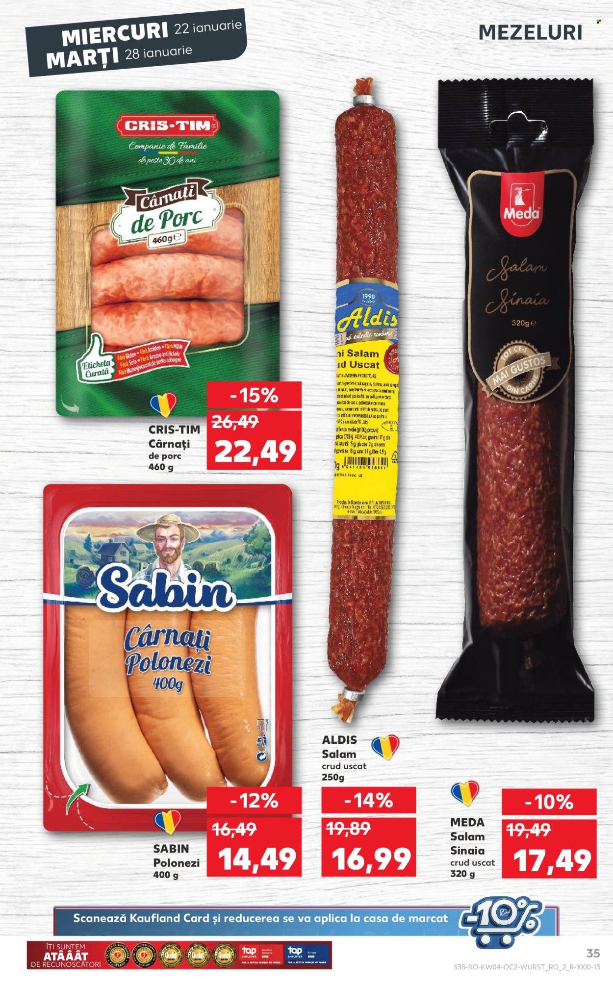 Catalog Kaufland - 22.01.2025 - 28.01.2025. Pagina 35