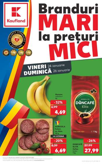 Cataloage Kaufland - 24.01.2025 - 26.01.2025.
