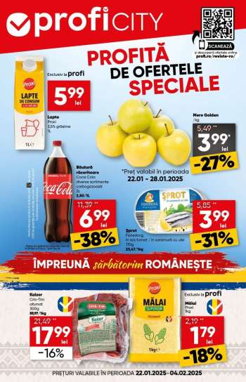 Cataloage Profi City - 22.01.2025 - 04.02.2025.