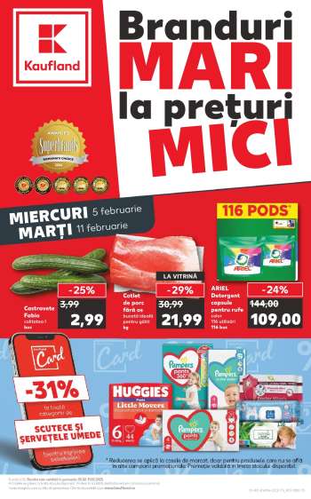 Cataloage Kaufland - 05.02.2025 - 11.02.2025.