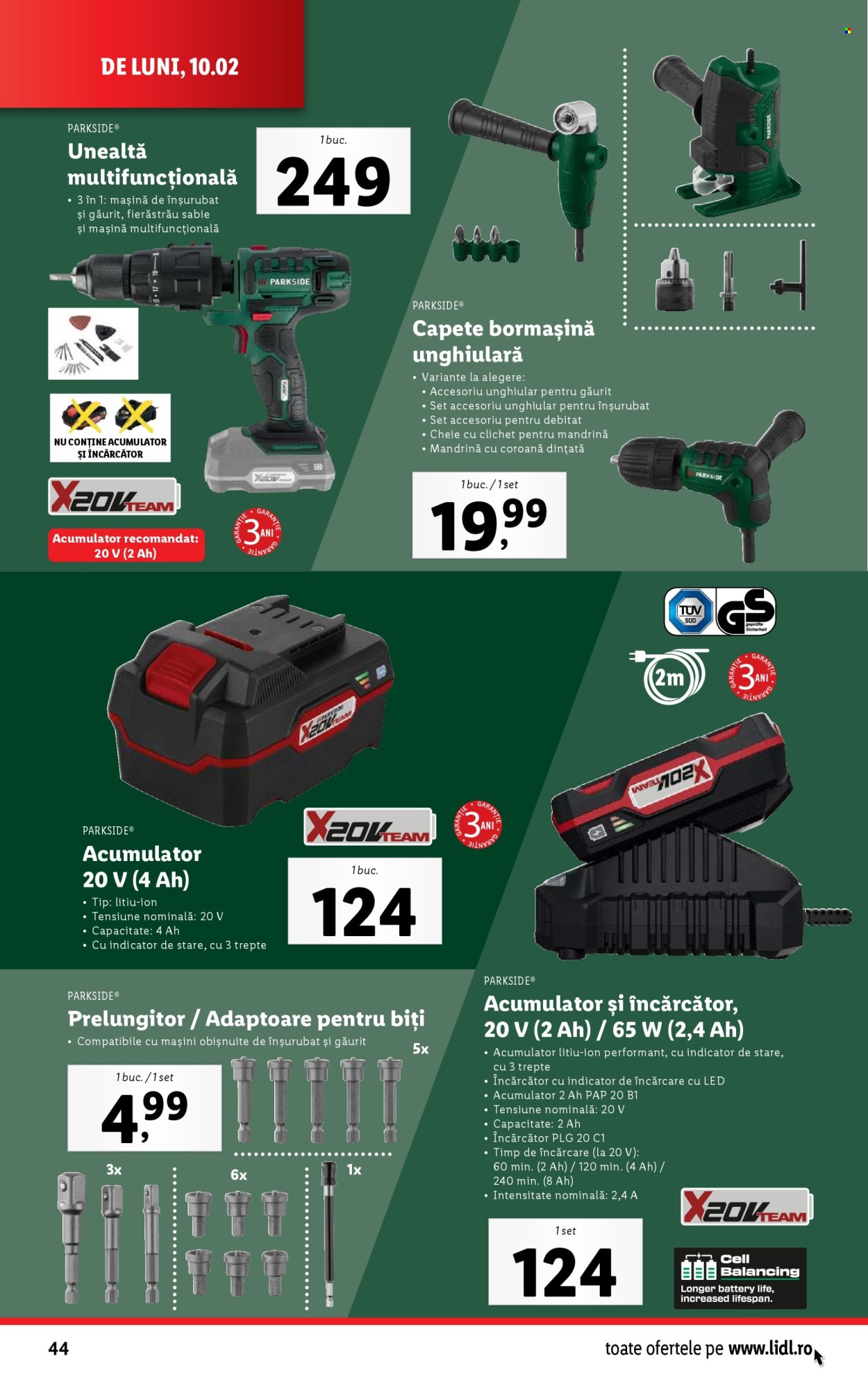 Catalog Lidl - 10.02.2025 - 16.02.2025. Pagina 44
