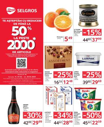 Cataloage Selgros - 07.02.2025 - 20.02.2025.