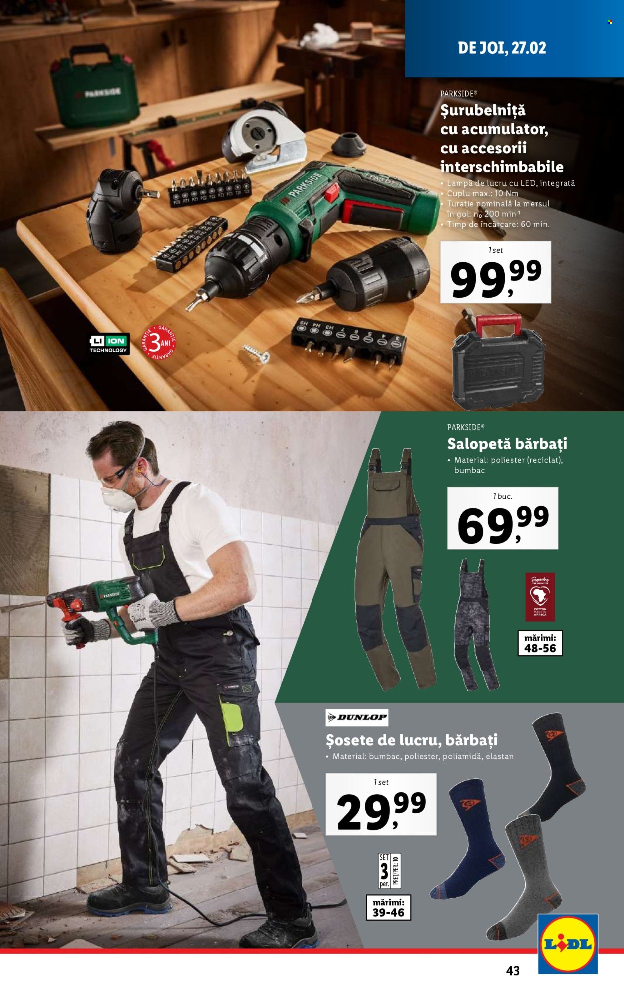 Catalog Lidl - 24.02.2025 - 02.03.2025. Pagina 43
