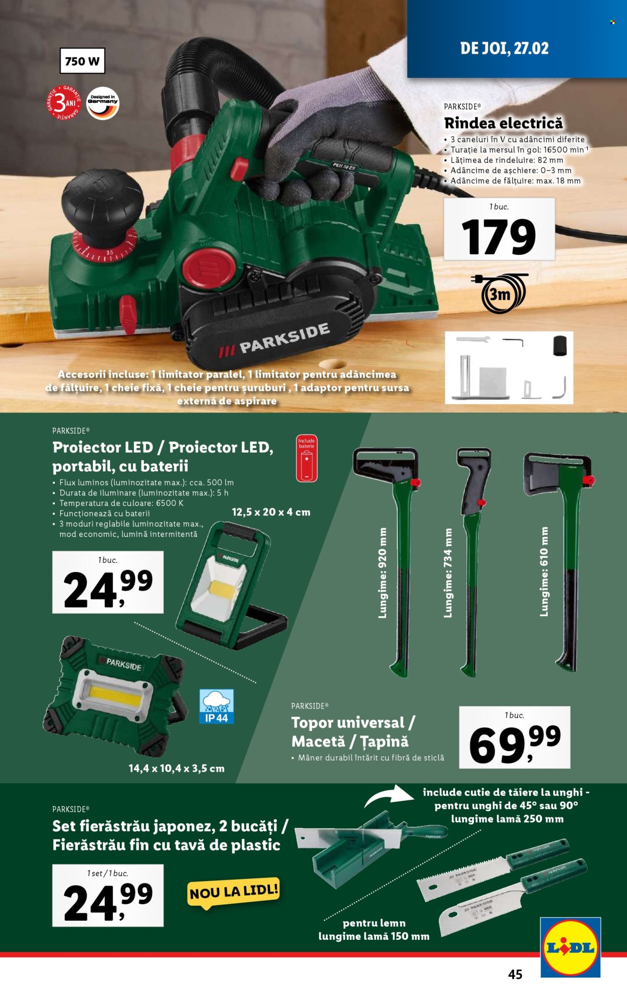 Catalog Lidl - 24.02.2025 - 02.03.2025. Pagina 45