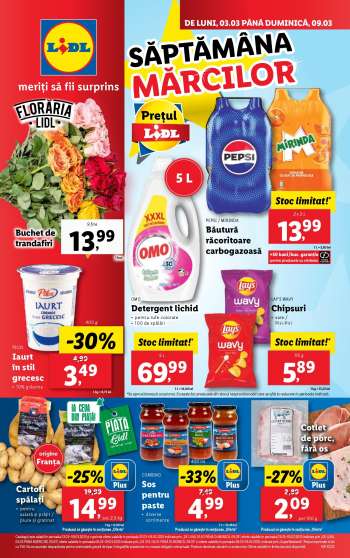 Cataloage Lidl - 03.03.2025 - 09.03.2025.