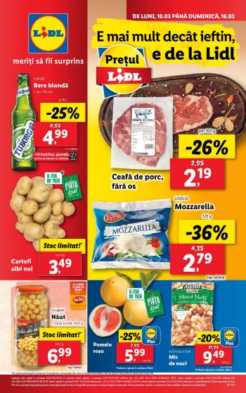 Cataloage Lidl - 10.03.2025 - 16.03.2025.