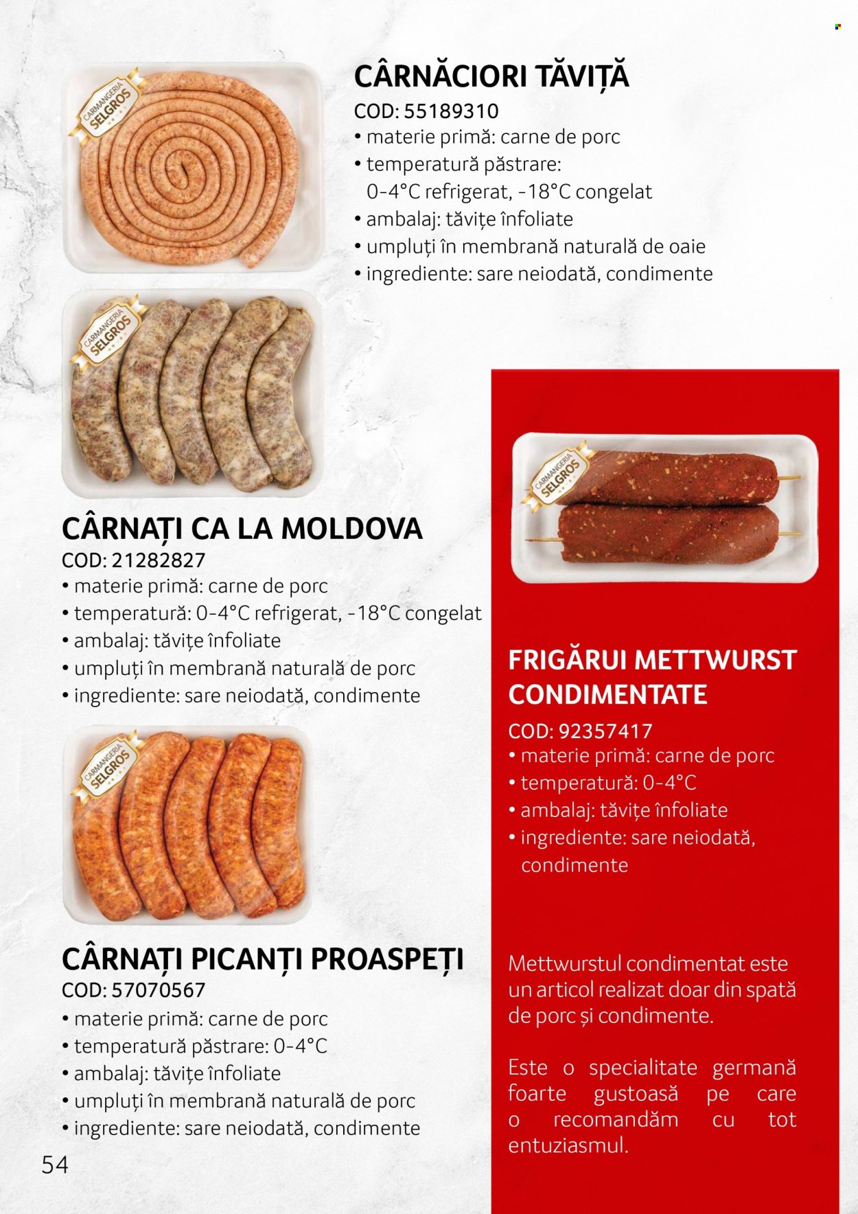 Catalog Selgros. Pagina 54