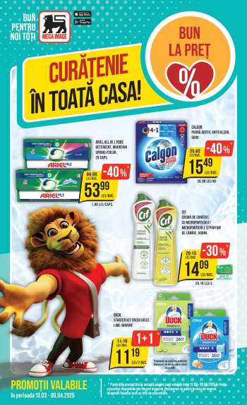 Cataloage Mega Image - 13.03.2025 - 09.04.2025.