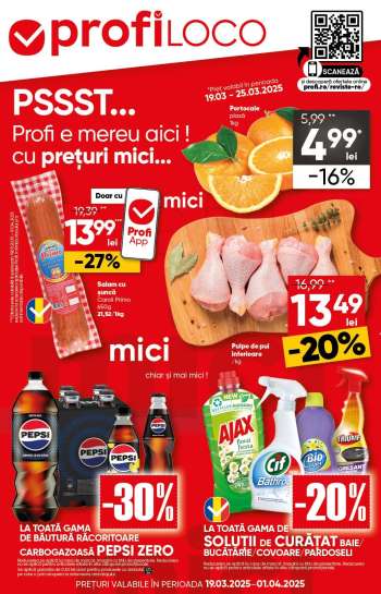 Cataloage Profi Loco - 19.03.2025 - 01.04.2025.