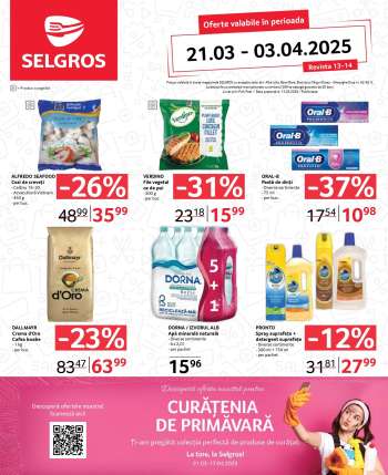 Cataloage Selgros - 21.03.2025 - 03.04.2025.
