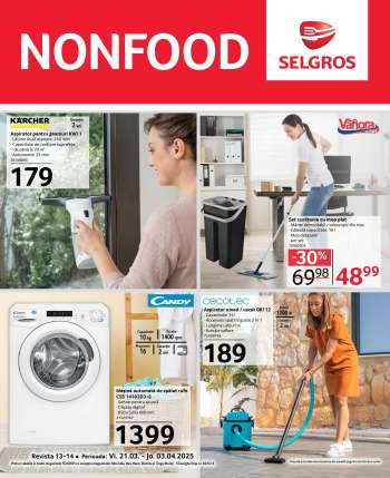 Cataloage Selgros - 21.03.2025 - 03.04.2025.