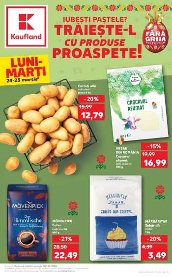 Cataloage Kaufland - 24.03.2025 - 25.03.2025.