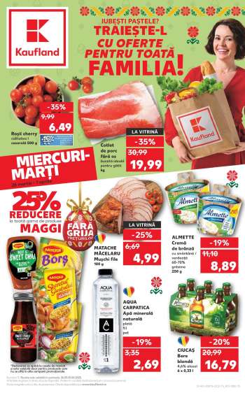 Cataloage Kaufland - 26.03.2025 - 01.04.2025.