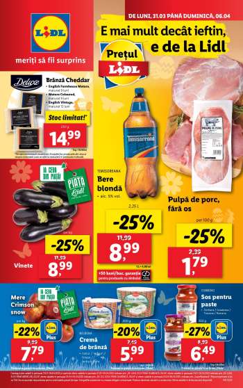 Cataloage Lidl - 31.03.2025 - 06.04.2025.
