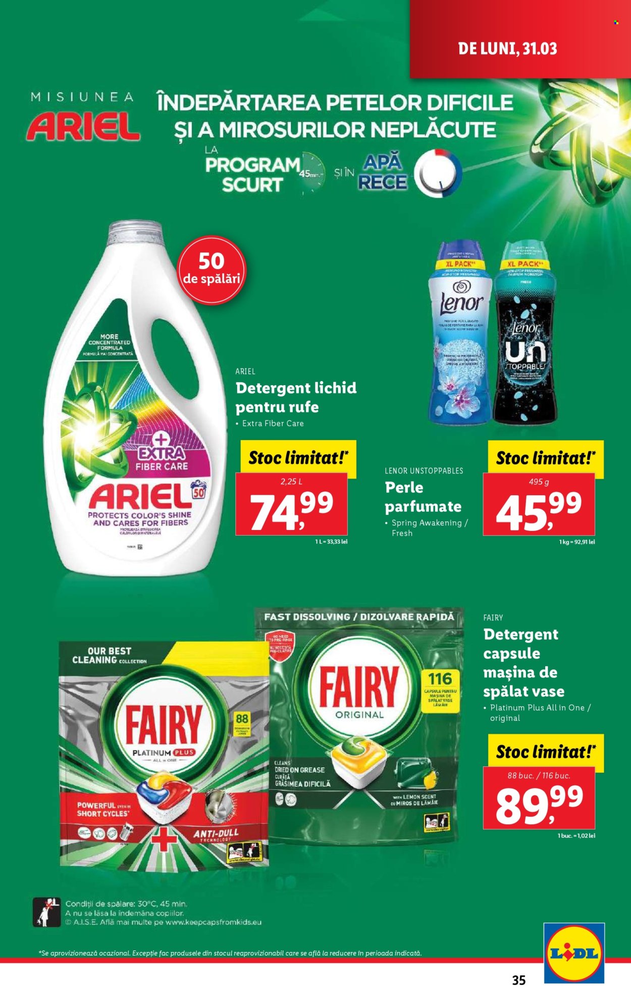 Catalog Lidl - 31.03.2025 - 06.04.2025. Pagina 35