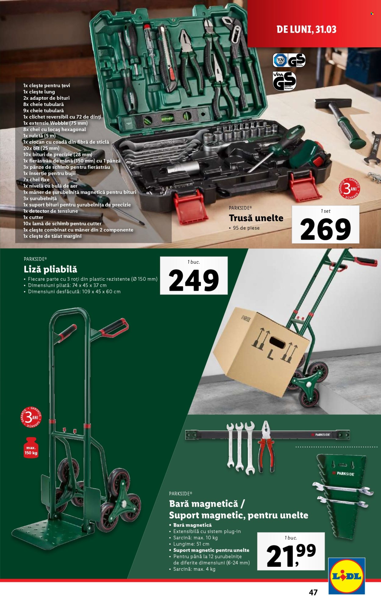 Catalog Lidl - 31.03.2025 - 06.04.2025. Pagina 47