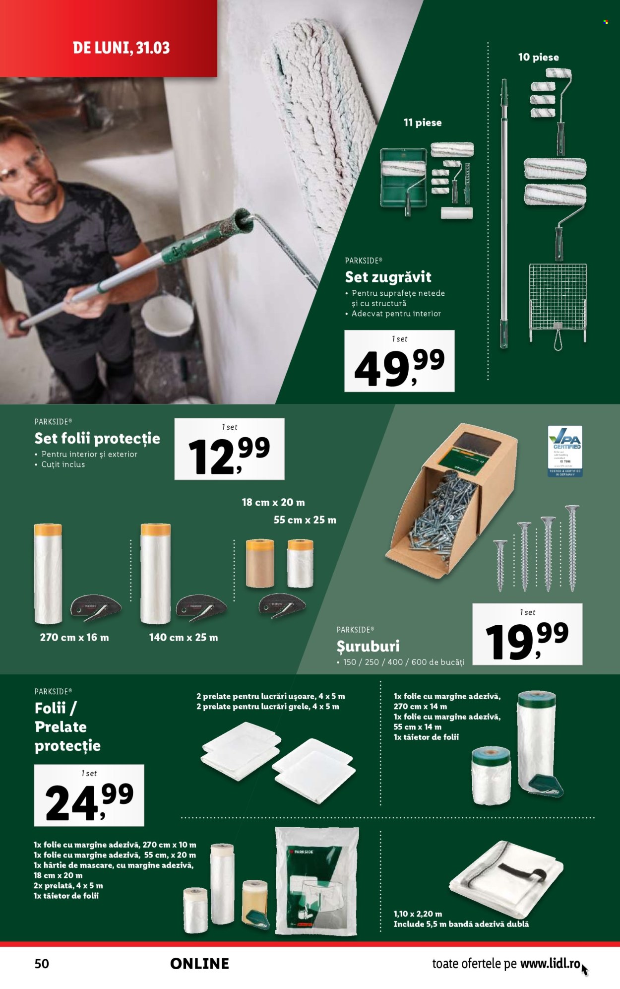 Catalog Lidl - 31.03.2025 - 06.04.2025. Pagina 50