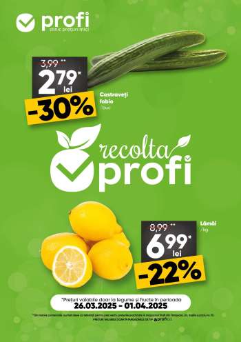 Cataloage Profi GO - 26.03.2025 - 01.04.2025.