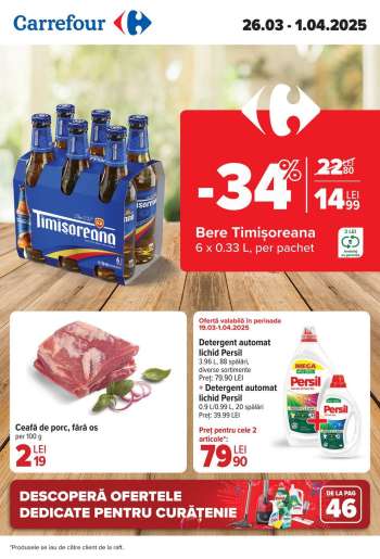 Cataloage Carrefour - 26.03.2025 - 01.04.2025.