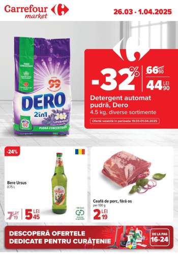 Cataloage Carrefour - 26.03.2025 - 01.04.2025.