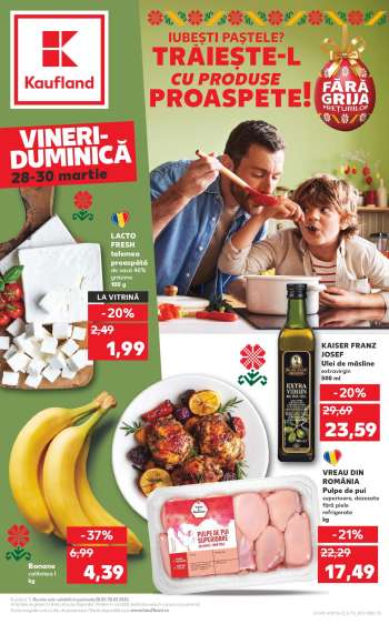 Cataloage Kaufland - 28.03.2025 - 30.03.2025.